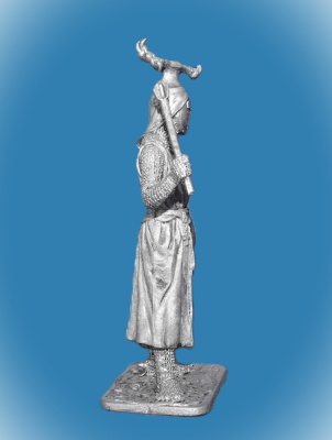 Картинка 318. Оловянный солдатик Граф Отто фон Ботенлаубен. Германия, 13 век, 54 мм  от магазина Масштаб