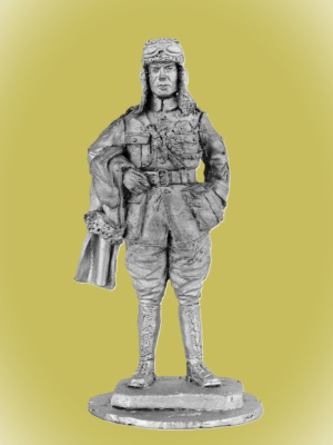 Картинка P-126 Летчик французской армии, 1915 г., 54 мм, металл  от магазина Масштаб