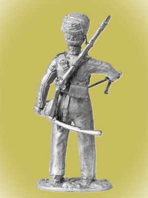 Картинка P-365 Казак эскадрона Скаржинского, 1812-14 гг., 54мм  от магазина Масштаб
