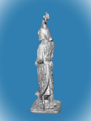 Картинка 315. Оловянный солдатик Генрих фон Фрауберг, 13 век, 54 мм  от магазина Масштаб