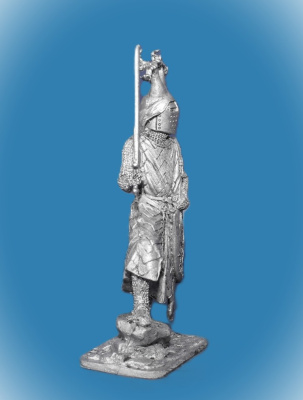 Картинка 315. Оловянный солдатик Генрих фон Фрауберг, 13 век, 54 мм  от магазина Масштаб