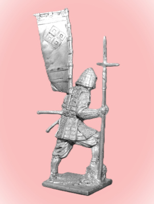 Картинка 170. Оловянный солдатик Асигару, Япония 1500-1600, 54мм  от магазина Масштаб