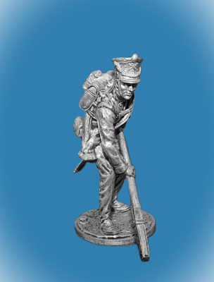 Картинка NAP-047 Оловянный солдатик Рядовой (гандлангер) армейской пешей артиллерии 1809-14 гг., 54 мм  от магазина Масштаб