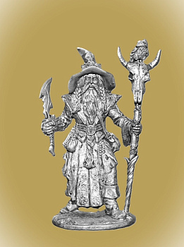 Картинка H&L01 Оловянный солдатик Боевой Маг (серия фентези), 54 мм.  от магазина Масштаб