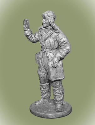 Картинка WWII-008  Летчик-штурман, военно-воздушные силы CCCР, 1941-45 гг. ,54 мм.  от магазина Масштаб