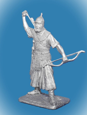 Картинка 234. Оловянный солдатик Восточный лучник. Рим, конец 1го-нач. 2 в, 54мм  от магазина Масштаб