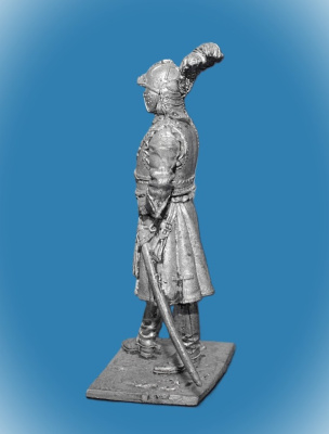 Картинка 239. Оловянный солдатик Офицер драгунских полков, 1698-1704гг. Россия, 54мм  от магазина Масштаб