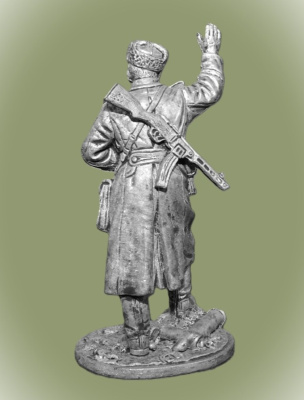 Картинка WWII-012 Старший сержант - артиллерист, командир орудия, 1943-45 гг. , СССР ,54 мм.  от магазина Масштаб