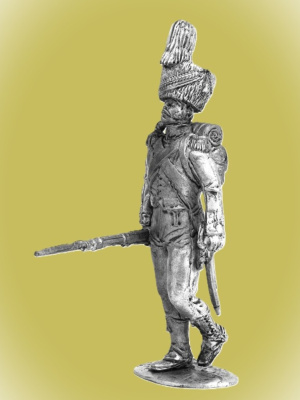 Картинка P-706 Карабинер легкой пехоты Итальянского королевства, 1806-1808 гг., 54мм  от магазина Масштаб