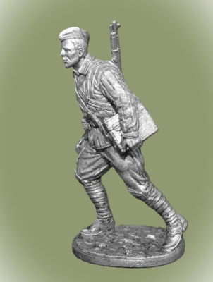 Картинка WWII-065 Связист, 1941-43 гг. СССР, 54 мм.  от магазина Масштаб