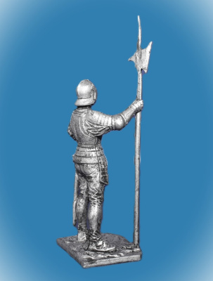 Картинка 179. Оловянный солдатик Английский алебардщик, 1513 г, 54мм  от магазина Масштаб