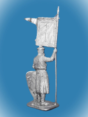 Картинка 225. Оловянный солдатик Рыцарь Ордена меченосцев, 1202-1237 гг., 54мм  от магазина Масштаб