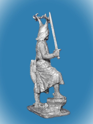 Картинка 315. Оловянный солдатик Генрих фон Фрауберг, 13 век, 54 мм  от магазина Масштаб