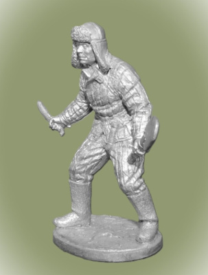 Картинка WWII-014 Боец Красной Армии, 1941-43 гг. , СССР ,54 мм.  от магазина Масштаб