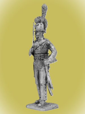 Картинка P-538 Рядовой королевского Лейб-гвардии конного полка, 1807 г, 54мм  от магазина Масштаб
