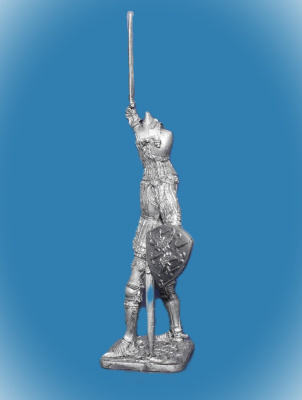 Картинка 141. Оловянный солдатик Французский рыцарь, 2-я пол. 14 в., 54мм  от магазина Масштаб