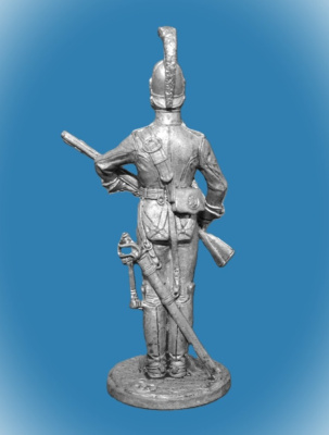 Картинка NAP-101 Оловянный солдатик Рядовой Лейб-кирасирского полка. Россия, 1810-11гг., 54 мм  от магазина Масштаб