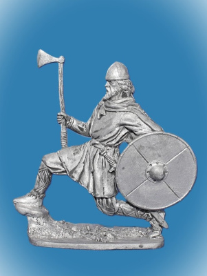 Картинка 210. Оловянный солдатик Викинг, 9-10 вв., 54мм  от магазина Масштаб