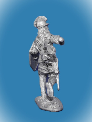 Картинка 069. Оловянный солдатик Кельт 2-ая половина 5-го века до н.э., 54мм  от магазина Масштаб