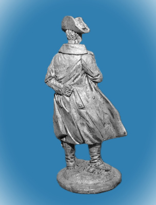 Картинка 045. Оловянный солдатик Наполеон в России 1812г, 54мм  от магазина Масштаб