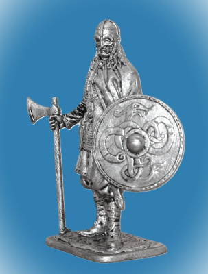 Картинка 296. Оловянный солдатик Синеус, князь Белоозерский, 54 мм  от магазина Масштаб