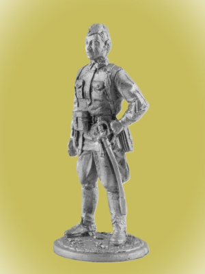 Картинка P-088 Лейтенант- командир артиллерийской батареи (лето 1941) , 54 мм, металл  от магазина Масштаб