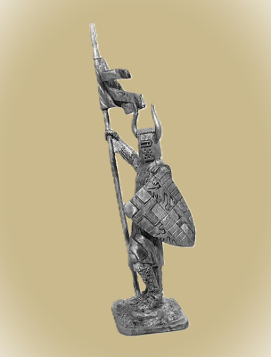 Картинка 54-35  Рыцарь тевтонского ордена, 12 век  54 мм.  от магазина Масштаб