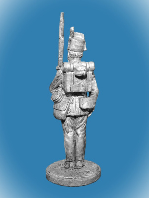 Картинка NAP-031 Оловянный солдатик Ряд.батальонной роты 44-го Вост.-Эссекского плк. Великобрт. 1812-15 гг  от магазина Масштаб