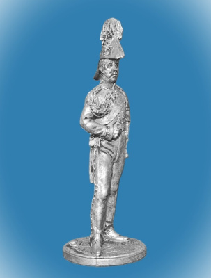 Картинка NAP-058 Оловянный солдатик Король Пруссии Фридрих-Вильгельм III.1808-13 гг. 54 мм  от магазина Масштаб