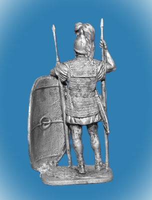 Картинка 180. Оловянный солдатик Римский легионер, 1 век до н.э., 54мм  от магазина Масштаб