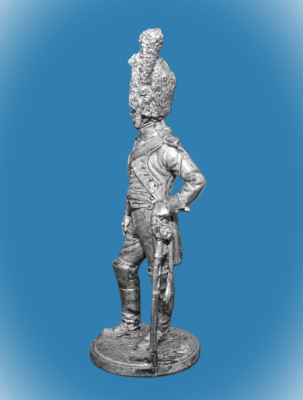 Картинка NAP-056 Оловянный солдатик Гренадер полка конных гренадеров императорской гвардии 1807-14гг, 54 мм  от магазина Масштаб