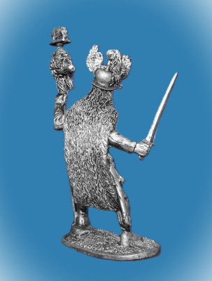 Картинка 066. Оловянный солдатик Кельтский воин, 5 век до н.э., 54мм  от магазина Масштаб