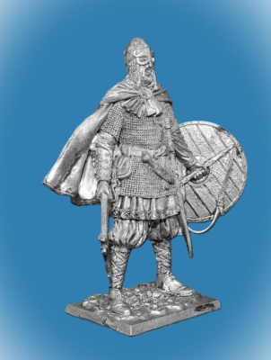 Картинка 149. Оловянный солдатик Викинг 10в, 54мм  от магазина Масштаб