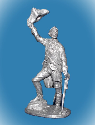 Картинка 286. Оловянный солдатик Генералиссимус Суворов А.В., 54 мм  от магазина Масштаб