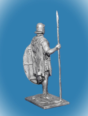 Картинка 083. Оловянный солдатик Римский вспомогательный пехотинец, 1 век н.э., 54мм  от магазина Масштаб