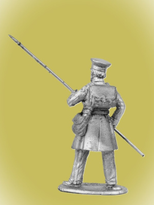 Картинка P-364 Пеший ратник Рязанского ополчения, 54мм  от магазина Масштаб