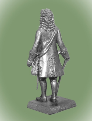 Картинка MMW0002 Оловянная миниатюра Василий Никитич Татищев (1686 – 1750), 54 мм  от магазина Масштаб