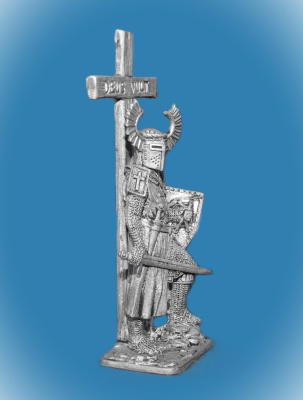 Картинка 310 Тевтонский рыцарь, крестоносец. 13 век, 54 мм  от магазина Масштаб