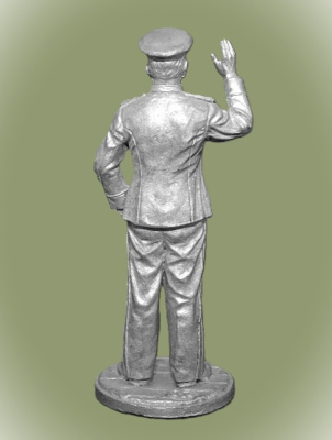 Картинка WWII-080 Оловянная фигура Верховный главнокомандующий, маршал Советского Союза Иосиф Сталин, 54мм  от магазина Масштаб