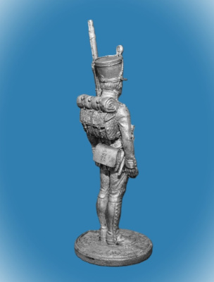 Картинка NAP-037 Оловянный солдатик Фузилёр 61-го линейного полка Франция 1812-14 гг., 54 мм  от магазина Масштаб