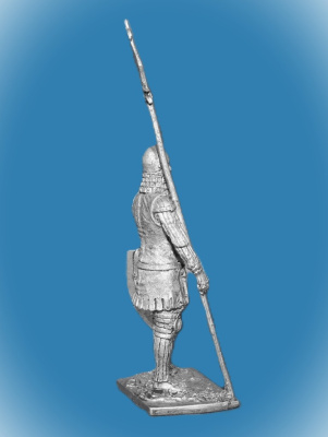 Картинка 134. Оловянный солдатик Французский городской ополченец, 1370 г., 54мм  от магазина Масштаб