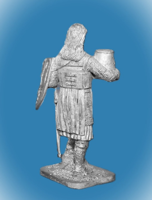 Картинка 217. Оловянный солдатик Тевтонский рыцарь, 13 в, 54мм  от магазина Масштаб