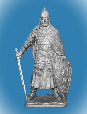 Картинка 361 Оловянный солдатик Князь Александр Невский (1221-1263гг.), 54 мм  от магазина Масштаб