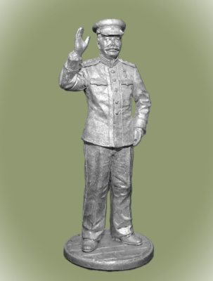 Картинка WWII-080 Оловянная фигура Верховный главнокомандующий, маршал Советского Союза Иосиф Сталин, 54мм  от магазина Масштаб