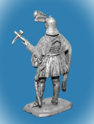 Картинка 260. Оловянный солдатик Польский гусарский товарищ, 1600-20 гг., 54мм  от магазина Масштаб
