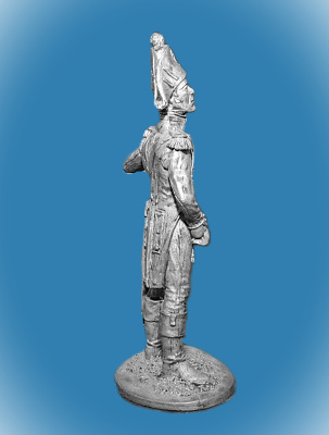Картинка 039. Оловянный солдатик Офицер линейной пехоты Франция 1805г, 54мм  от магазина Масштаб