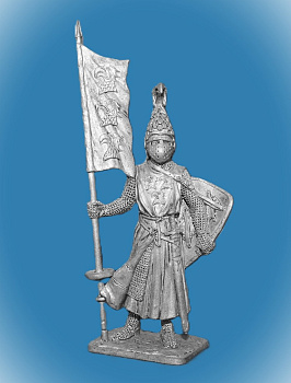 Картинка 330 Оловянный солдатик Хартман фон Ауэ, 12-13 вв., 54 мм  от магазина Масштаб