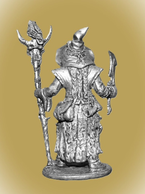 Картинка H&L01 Оловянный солдатик Боевой Маг (серия фентези), 54 мм.  от магазина Масштаб