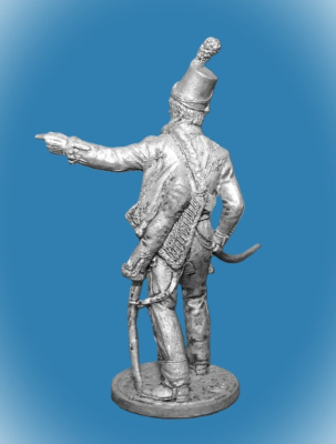 Картинка NAP-086 Офицер 95-го стрелкового полка. Великобритания, 1810-15, 54 мм  от магазина Масштаб