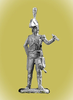 Картинка P-338 Офицер гидов Наполеона, 1799 г., 54 мм, металл  от магазина Масштаб
